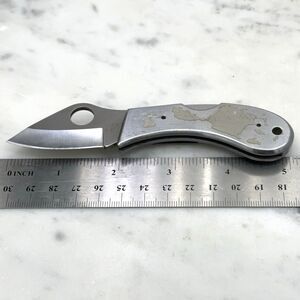 Spyderco Co-Pilot Plain Edge ATS-55 Stainless Lockback Knife Seki-City Japan
